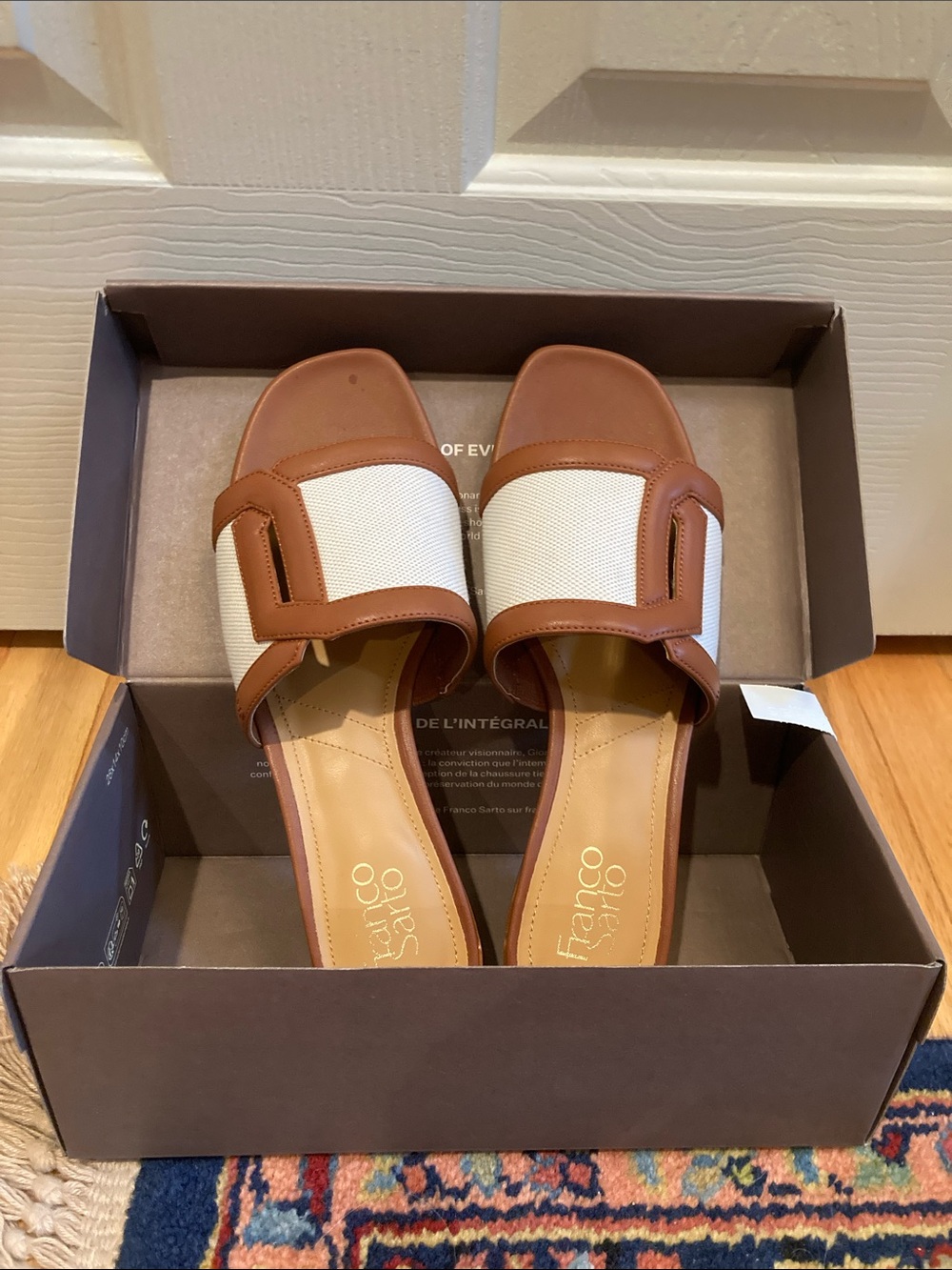 NWOT Franco Sarto Slide Mules/Sandals